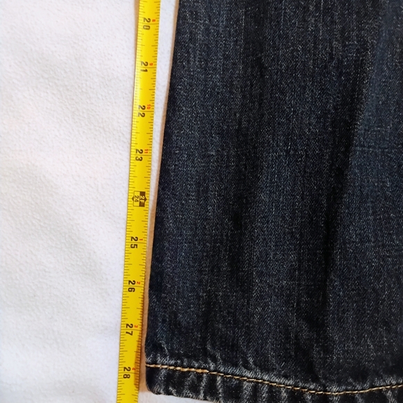 Classic Men's Straight Jeans in Deep Blue - Picture 12 of 12